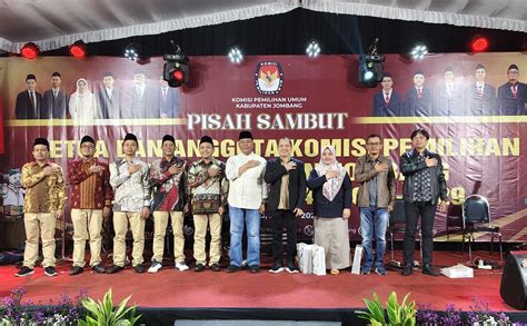 Pisah Sambut Ketua Dan Anggota KPU Jombang Terpilih Siap Laksanakan