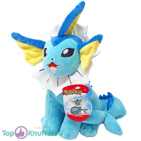 Pokemon Vaporeon Pluche Knuffel 24 Cm Kopen Topknuffels Nl