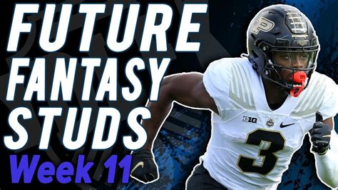 College Football Week 11 Update For Devy Fantasy Football Youtube