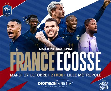 Football France Ecosse Decathlon Arena Stade Pierre Mauroy