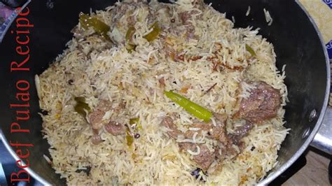 Degi Style White Beef Pulao Recipe Beef Pulao Biryani Recipe