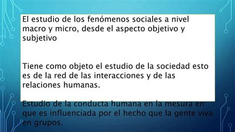 Definicion De Sociología Pptx