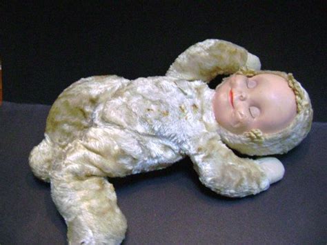Rare Vintage Sleeping Baby Doll Child Security Toy Stuffed Etsy
