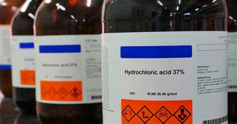 Hydrochloric Acid On Skin