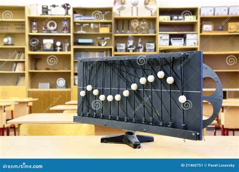 Model of Vibration Waves on Desk Stock Image - Image of frequency, model: 21460751