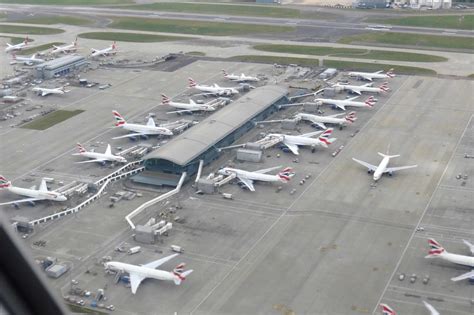 London Heathrow Airport Aerial View T5 London Heathrow Air Flickr