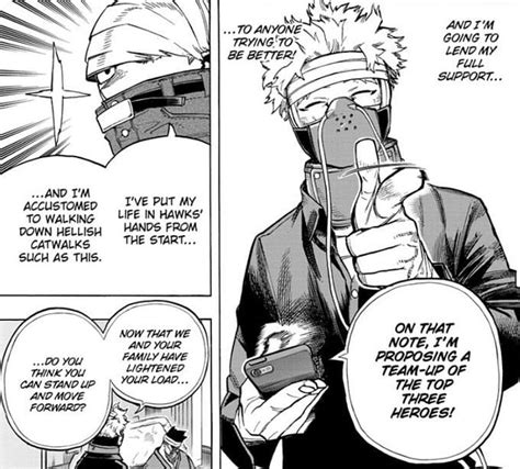 My Hero Academia Chapter 354: What happened to Hawks and his wings?