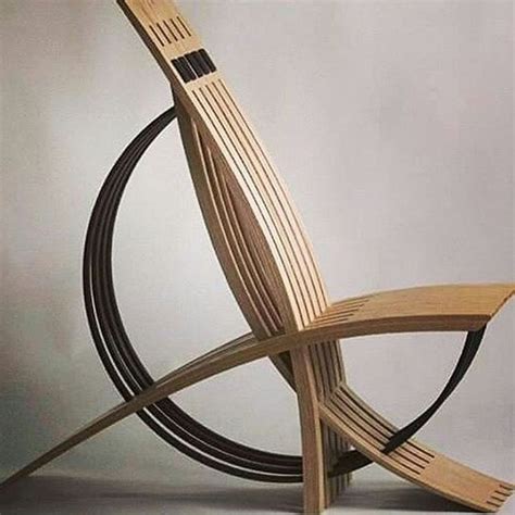 Wooden Sleek Chair