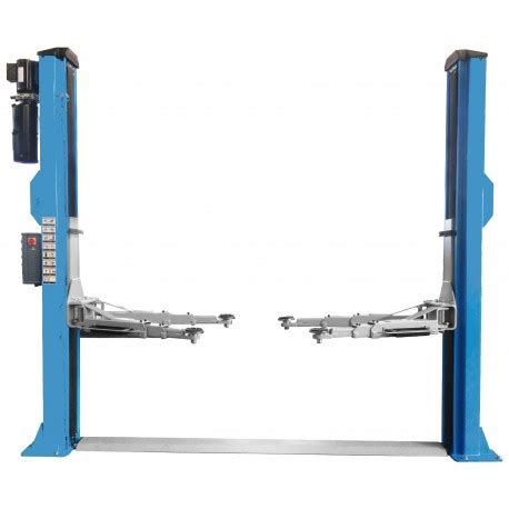 Electro Hydraulic Two Post Lift With Mechanical Lock Release Three