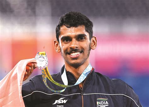 Sreeshankar Wins Silver For India In Long Jump The Shillong Times