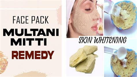 Multani Mitti Face Pack Face Pack For Fair And Glowing Skin At Home