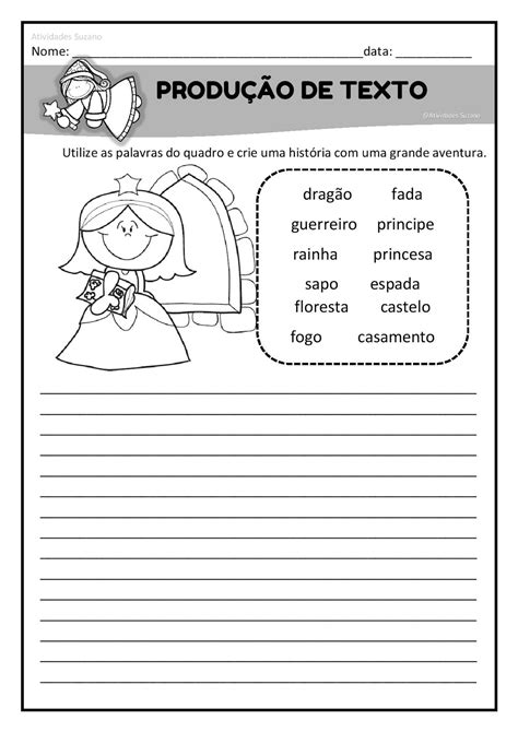 Produ O De Texto Conto E Receita Em Pdf