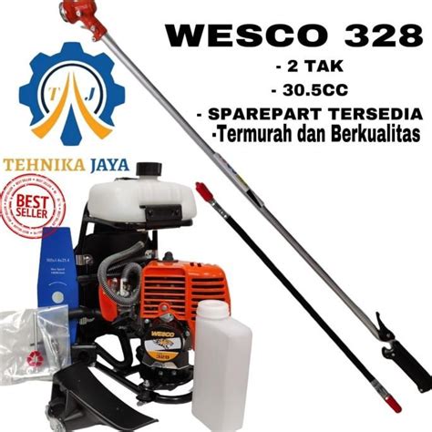 Jual Mesin Potong Rumput Tak Wesco B Brush Cutter Gendong Cc