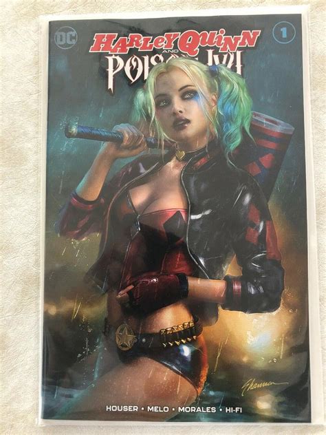 Harley Quinn And Poison Ivy 1 Shannon Maer Trade Variant Dc 2019 Batman Nm 2020721370