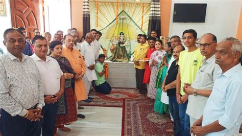 Devotees Installed Idol With Cheers In Shri Salasar Dham Temple श्री