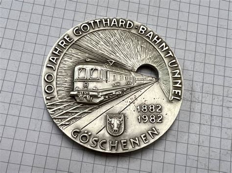 Medaille 100 Jahre Gotthard Kaufen Auf Ricardo