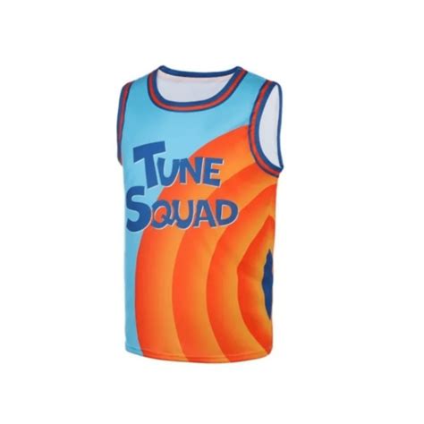 Lebron James Tune Squad Uniform Space Jam New Legacy Basketball Jersey