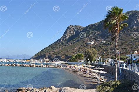 Embankment In Kefalos Editorial Stock Image Image Of Architecture