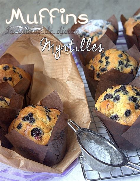 Gros Muffins Myrtille Extra Moelleux