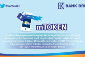 Apa Itu Mtoken Bri Fungsi Cara Mendapatkan Bankiir Id