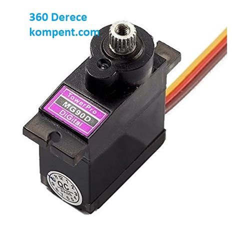 MG90 360 Derece Servo Motor Yüksek Kalite