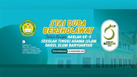 Stai Duba Bersholawat Dalam Rangka Harlah Ke Youtube