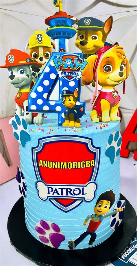 Paw Patrol Birthday Cake Ideas Images Pictures