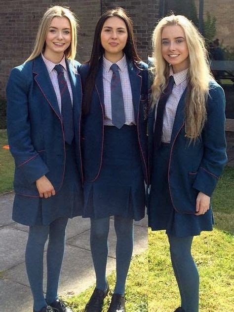 Girls Dressed In Formal School Uniforms Kc In 2019 School Uniform