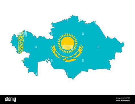 Kazakhstan Map High Resolution Stock Photography and Images - Alamy