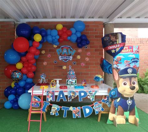 Decoracion De Cumpleaños De Paw Patrol Decoracion De Paw Patrol