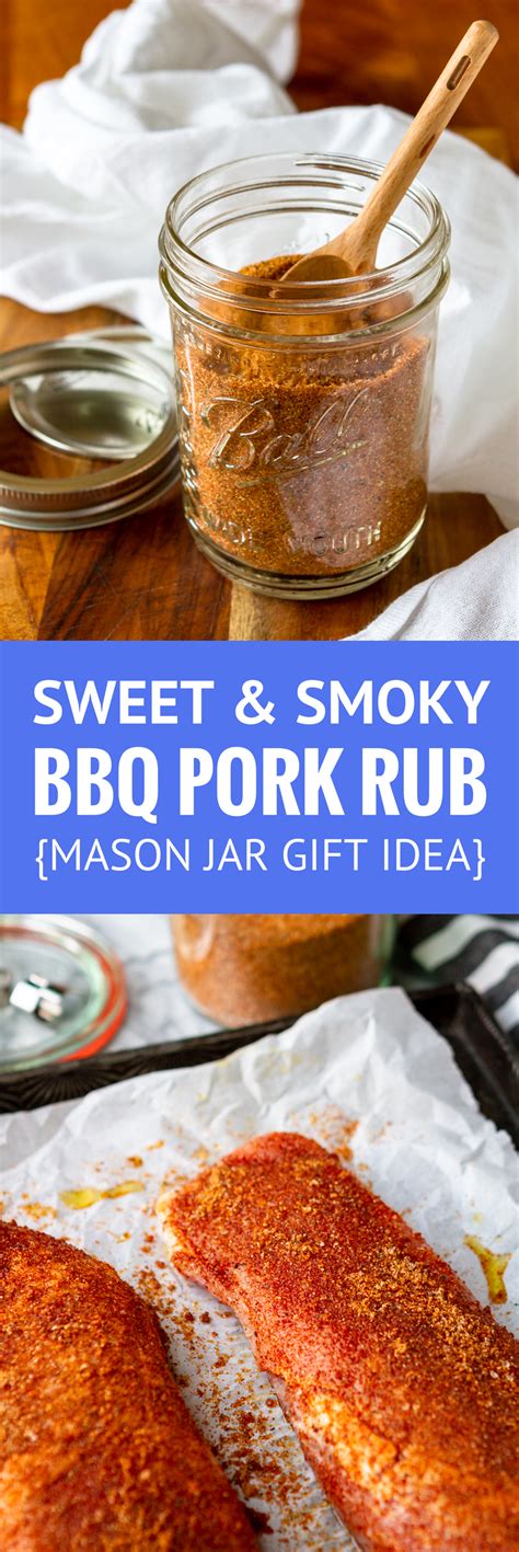 BBQ Pork Rub Recipe This Sweet Smoky Spicy Homemade Pork Rub Will