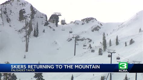 Kt Reopens Days After Deadly Avalanche At Palisades Tahoe One News