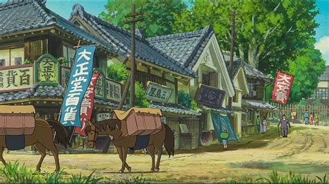 The Wind Rises Studio Ghibli Film Пейзажи Миядзаки Стиль