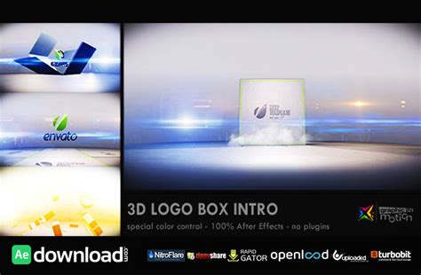 3d Logo Box Intro Videohive Project Free Download Free After