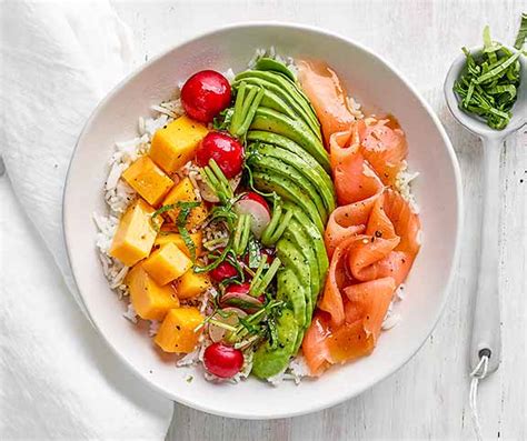 Lachs Pok Bowl Rezept Betty Bossi