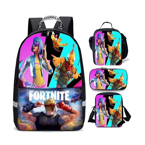 4 In 1 Fortnite Backpack Set Shimmer Specialist Prestige Life