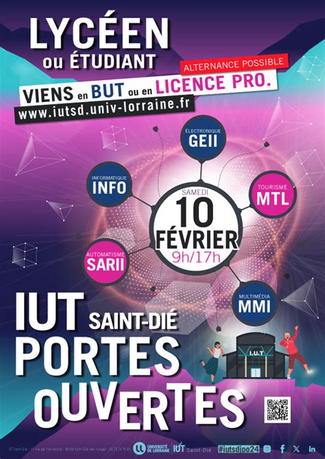 Samedi F Vrier L Iut De Saint Di Des Vosges Fait Ses Portes