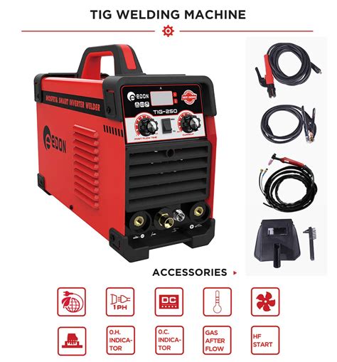 EDON TIG 250 MULTI FUNCTION MMA Welder Single Phase In Pakistan New