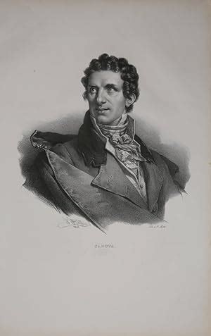 Portrait Brustfigur Lithographie Von Henri Grevedon By Canova