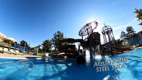 Aquaticum Debrecen Steel Slide Bodyslide 360 VR POV Onride YouTube