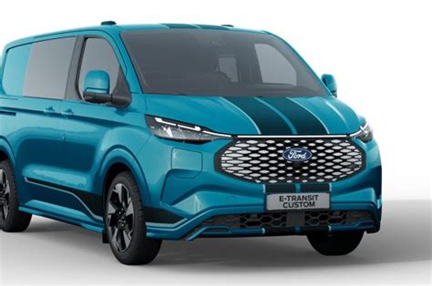 Nueva Ford E Transit Custom eléctrica práctica y con gran autonomía