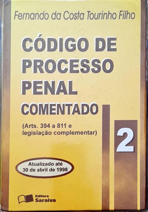 C Digo De Processo Penal Comentado Vol Fernando Edi O Higino