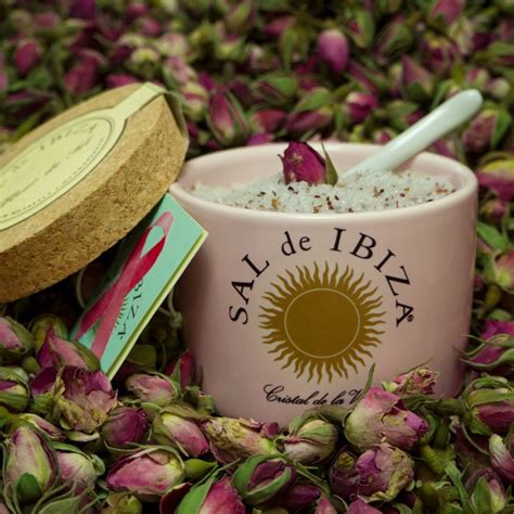 Köp Sal de Ibiza Fleur de Sel La Vie En Rose Keramikbehållare 140g på