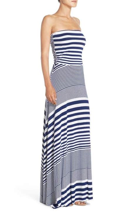 Felicity And Coco Stripe Strapless Maxi Dress Nordstrom