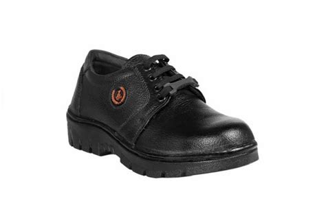 Leather Safety Shoes Jkp0a001blk Industrial Safety Shoes Manufacturer From Agra