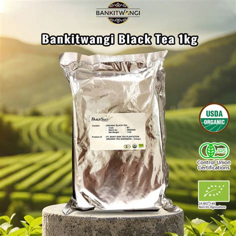 Jual Teh Organik Teh Hitam Bankitwangi Organic Black Tea Bulk 1