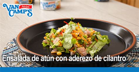 Ensalada De At N Con Aderezo Van Camps Ecuador