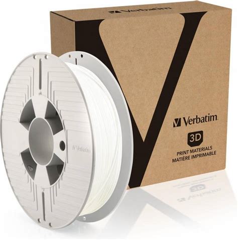 Verbatim Abs Filament Mm Kg Vit Pris