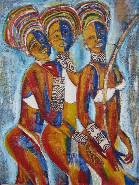 Zulu Tribe Art