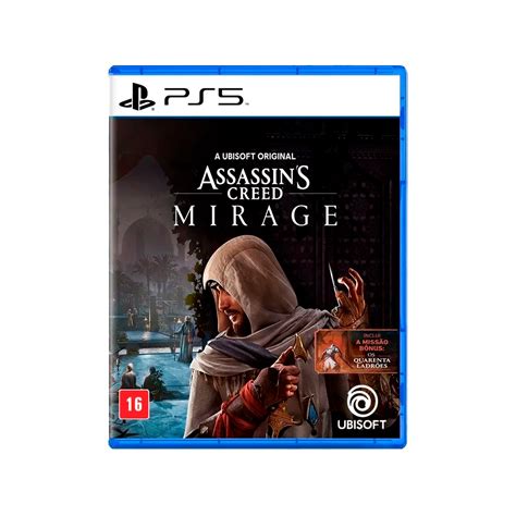 Jogo Assassins Creed Mirage Ps5 Shopb 14 Anos